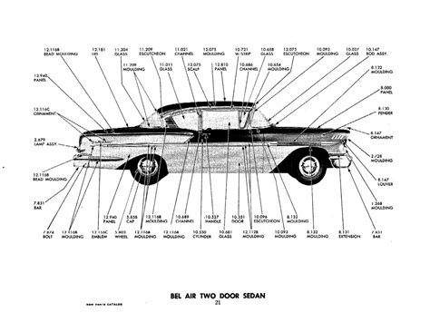 1958 Chevy parts lookup